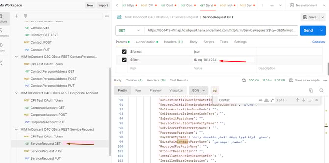 Get ticket status by ID